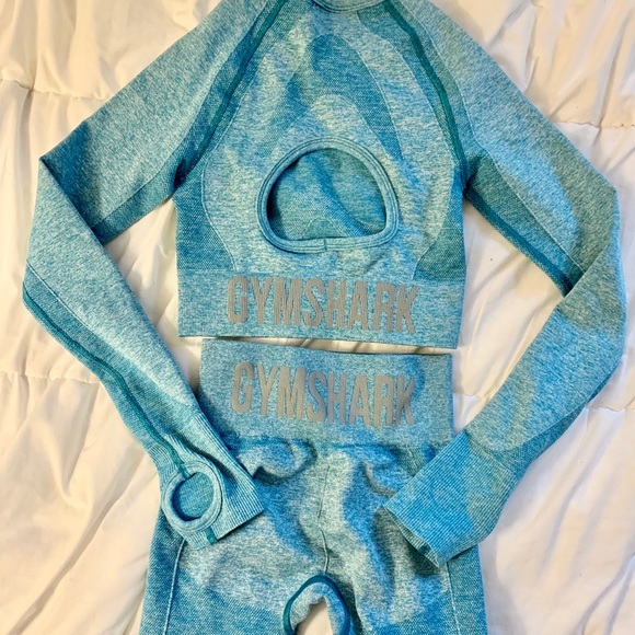 Gymshark | Flex Blue set - Top & Shorts - Picture 4 of 4